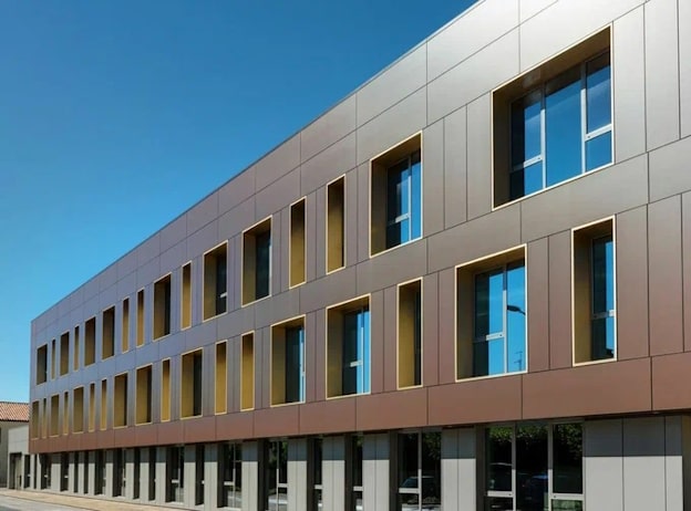 Вентилируемый фасад из клинкерной плитки и монтаж НВФ